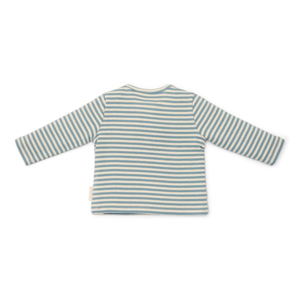 Little Dutch | T-shirt Boys Stone Blue Stripe 
