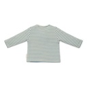 Little Dutch | T-shirt Boys Stone Blue Stripe 