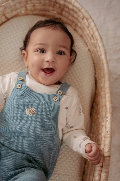 Little Dutch | Salopette Boys Baby Blue