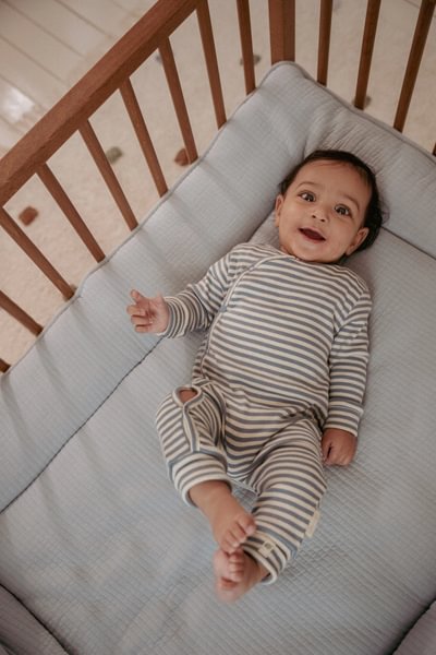 Little Dutch | Kruippakje Boys Stone Blue Stripe