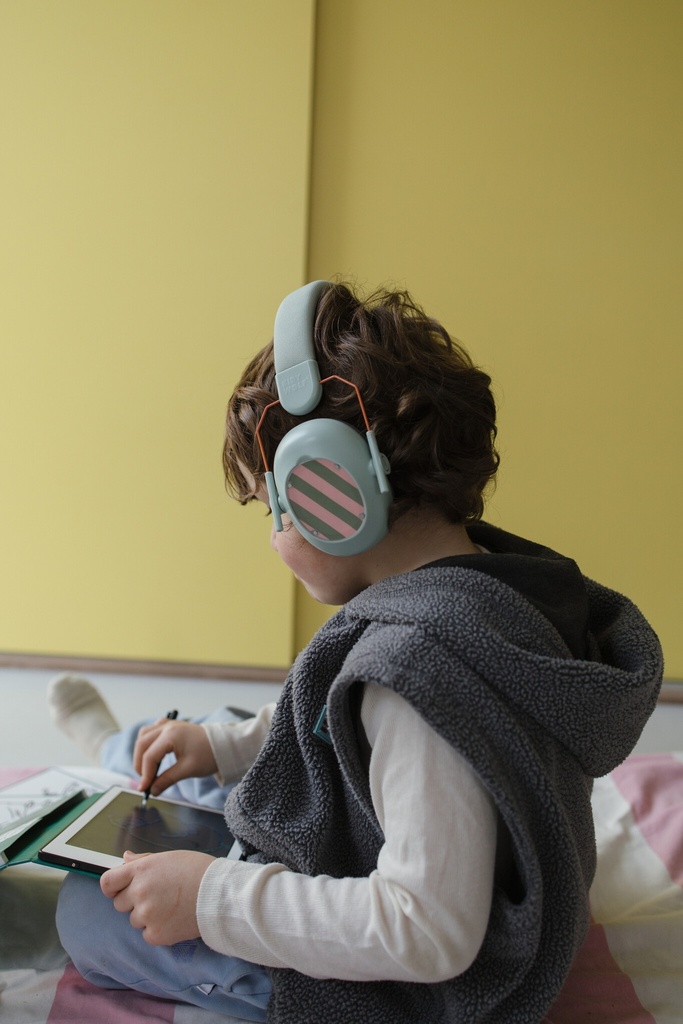 Kidywolf | Kidynoise Koptelefoons Met Ruisonderdrukking Blauw