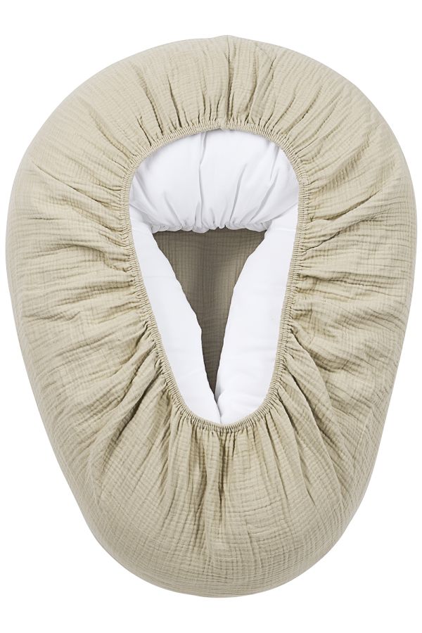 Meyco | Hoes vr Positioneringskussen Pre-Washed Hydrofiel Sand