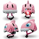 Crazy Safety | Fietshelm Shark Bicycle Helmet Pink