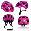Crazy Safety | Fietshelm Spots Bicycle Helmet Pink