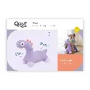 SPRINGFIGUUR, Hoppi Dino, lavender, dinosaurus, paars, uni, kunststof, vanaf 24 maanden, Activity Toys