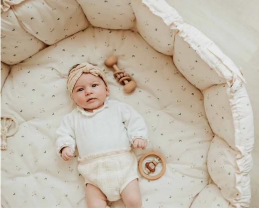 Play&Go | Speeltapijt Bloom Moon Organic Cotton Ø 130cm