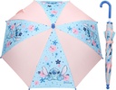 Lilo & Stitch | Paraplu Blauw/Roze 60xØ71cm