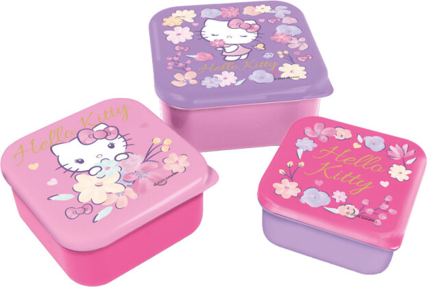 Hello Kitty | Bewaarpotje Snack Box 3in1