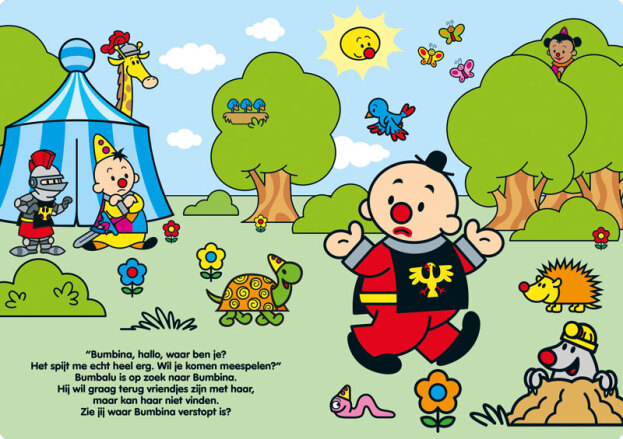 Bumba | Boek Ridder Bumbina Kartonboek 260x260mm