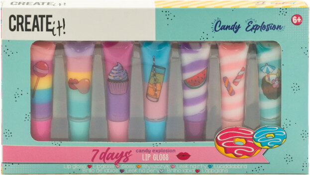 Create It! | Make-up Lipgloss Candy set 7 Stuks