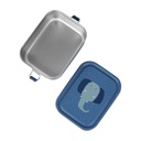 Trixie | Brooddoos Klein Mrs. Elephant Blauw 17x13x6cm