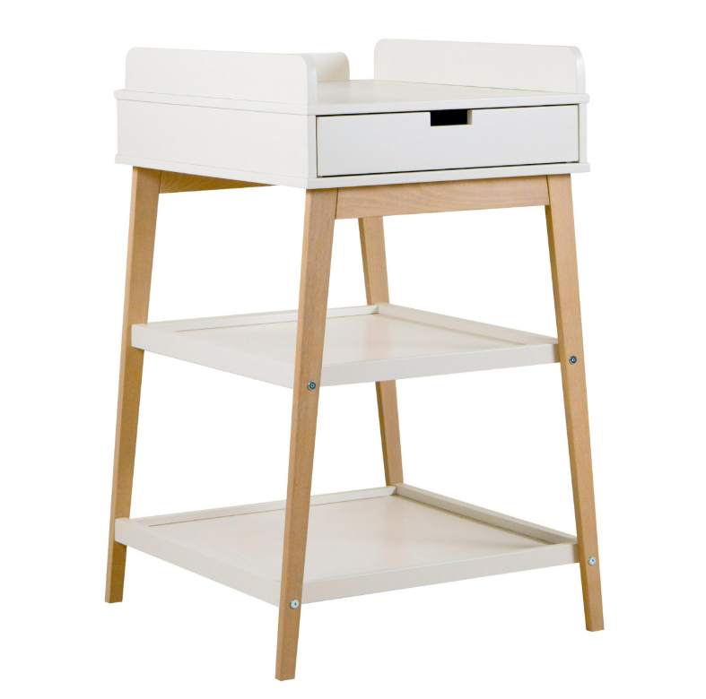 Quax | Verzorgingstafel met lade Hip clay naturel