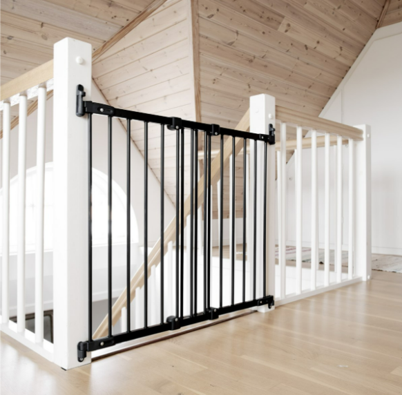 Babydan | Deurhekje Ebba Metaal zwart Schroefhek 