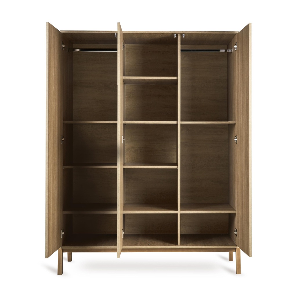 Quax | Kast XL Ashi Honey Ash 3-deurs