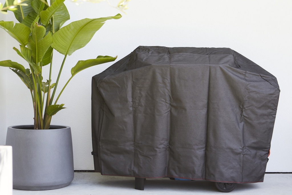 Barbecook | Afdekhoes, Large Premium, Zwart, Polyester, vr Gasbbq Spring 3002/3112/ 3212, Siesta 310/412/612/Stella