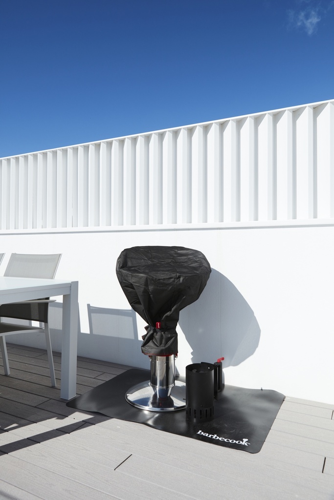 Barbecook | Afdekhoes, Premium, Zwart, Polyester, Voor Houtskoolbarbecue Loewy, Adam 50, Oskar M/L