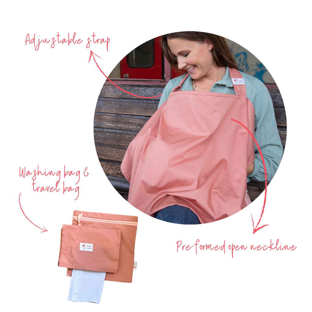 Baby On The Move | Borstvoedingsdoek Epic Pink