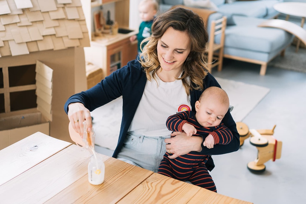 Baby On The Move | Bewaarzakjes Voor Moedermelk/Voeding Yummy Bag Siliconen Blush 230ml 2-Pack