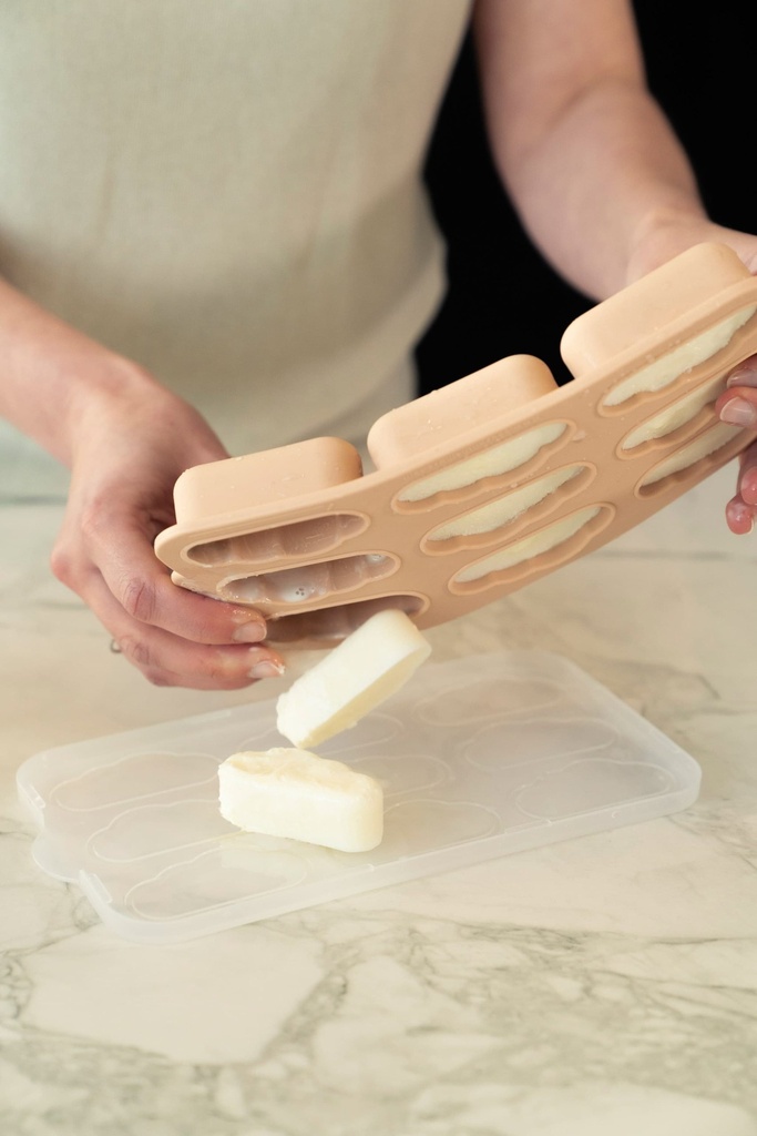 Baby On The Move | Vriesvorm voor Moedermelk en Babypuree Yummy Tray Blush 9x30ml