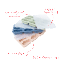 Baby On The Move | Vriesvorm voor Moedermelk en Babypuree Yummy Tray Blush 9x30ml