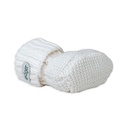 Lodger | Babyslofjes Katoen - Slipper Knit Cotton Cloud Dancer 0-6m