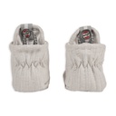 Lodger | Babyslofjes Katoen Slipper Seersucker Steel 0-3m
