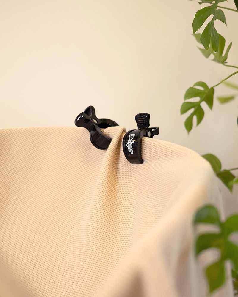 Lodger | Doekenklem Swaddle Clip Black 2st