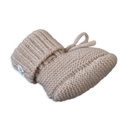 Lodger | Babyslofjes Wol Slipper Merino Wool Beige 0-6m