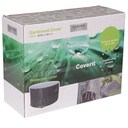 Garden Imp. | Afdekhoes, Coverit, Voor Tuinset, Dia 200 x 85 cm, Grijs, Uni, Polyester, Waterafstotend, Elastieken Hoeken