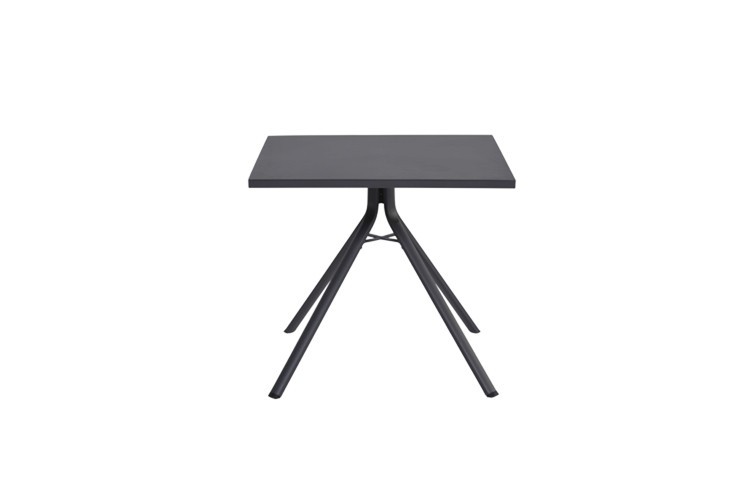 Garden Imp. | Tafel, Rimini, loungetafel, 80 x 80 cm, carbon black, aluminium