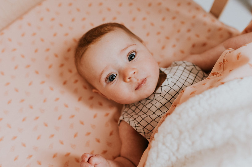 Plum Plum | Dekbedovertrek Wieg Lauf Roze 80x80cm