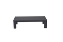 Garden Imp. | Tafel, San Francisco, Salontafel, 140 x 70 x 40 cm, Carbon Black, Zwart, Aluminium
