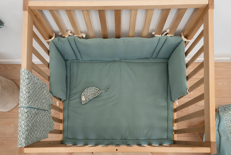 Plum Plum | Bed-/Parkomrander Ulk Blauw      