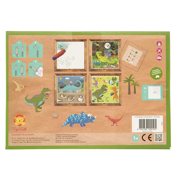 Tiger Tribe | Kleurboek Kleuren met Water Safari Avonturen