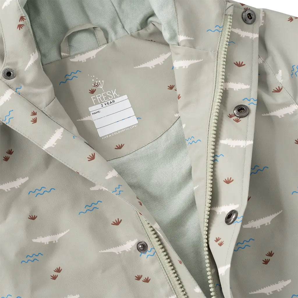 Fresk | Jas Raincoat Crocodile Regenjas