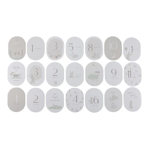 Little Dutch | Mijlpaalkaarten Mijn Eerste Jaar Baby Bunny 