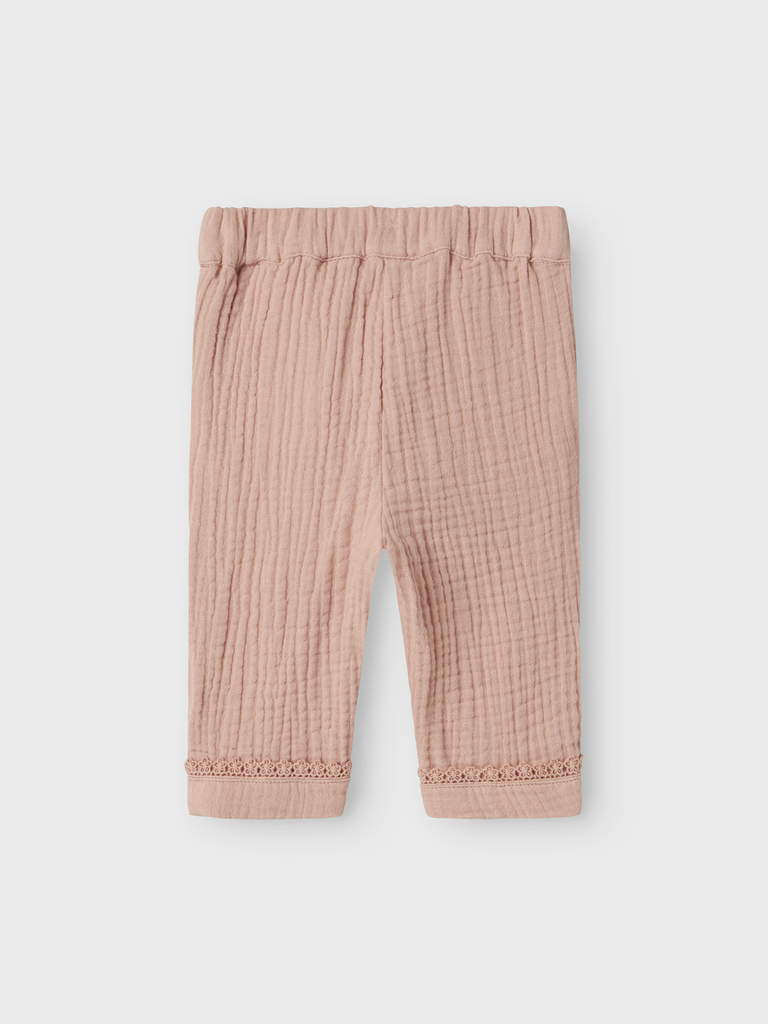 Lil' Atelier | Broek Girls Nbflulu Pant Misty Rose