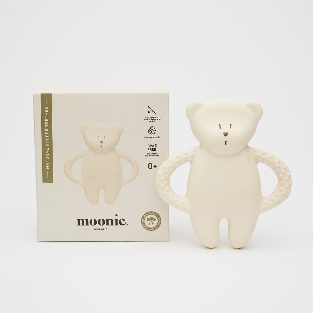 Moonie | Bijtring Teether Bear polar