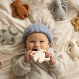 Moonie | Bijtring Teether Bear polar