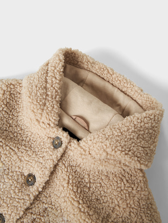 Name it | Jas Uni Nbnmilo Teddy Jacket Pure Cashmere