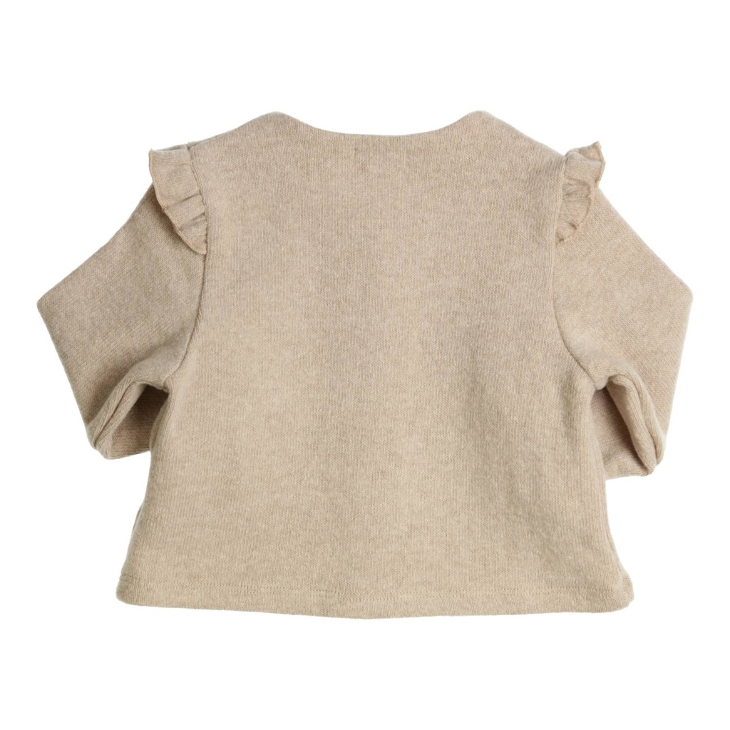 Gymp | Gilet Girls Cardigan Gillo Sand