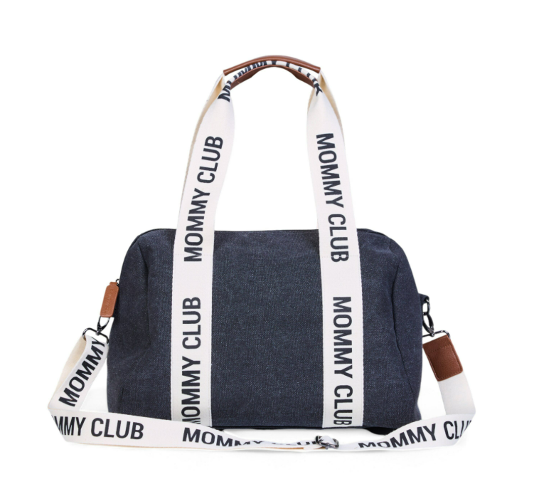 Childhome | Verzorgingstas Mommy Club Signature Canvas Black
