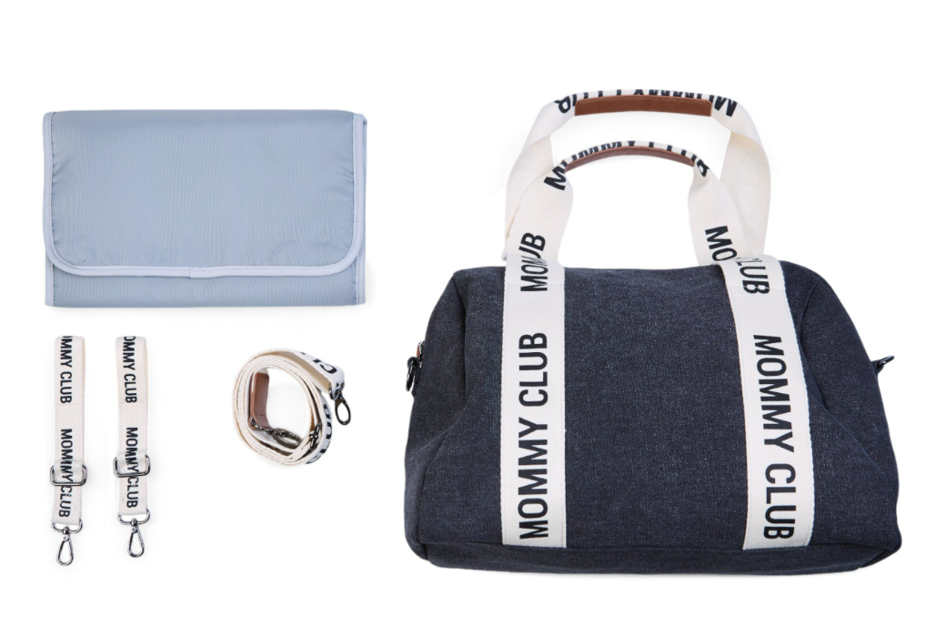 Childhome | Verzorgingstas Mommy Club Signature Canvas Black