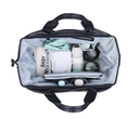 Chilhome | Verzorgingstas Mommy Bag Signature Simili Leder Black