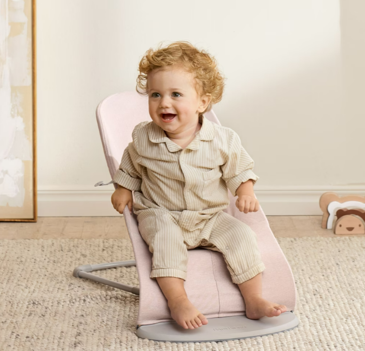 Babybjorn | Relax Bliss Woven Mélange Light pink