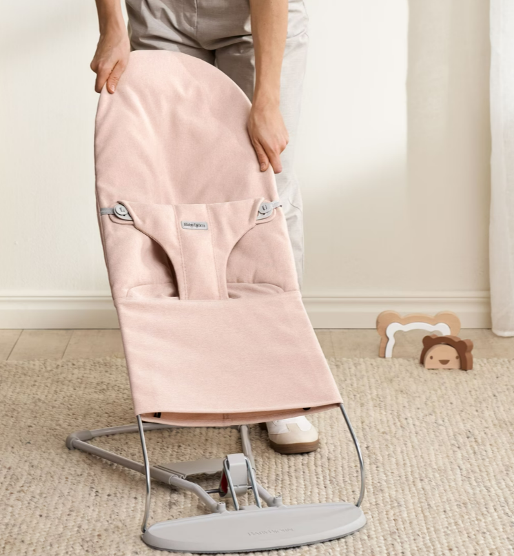 Babybjorn | Relax Bliss Woven Mélange Light pink