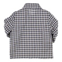 Gymp | Hemd Boys Shirt Ronald Black/Beige