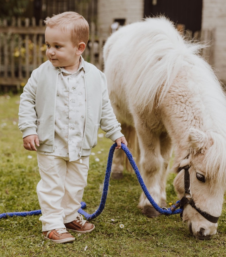 Gymp | Hemd Boys Shirt Frodo Green/Off White (kopie)