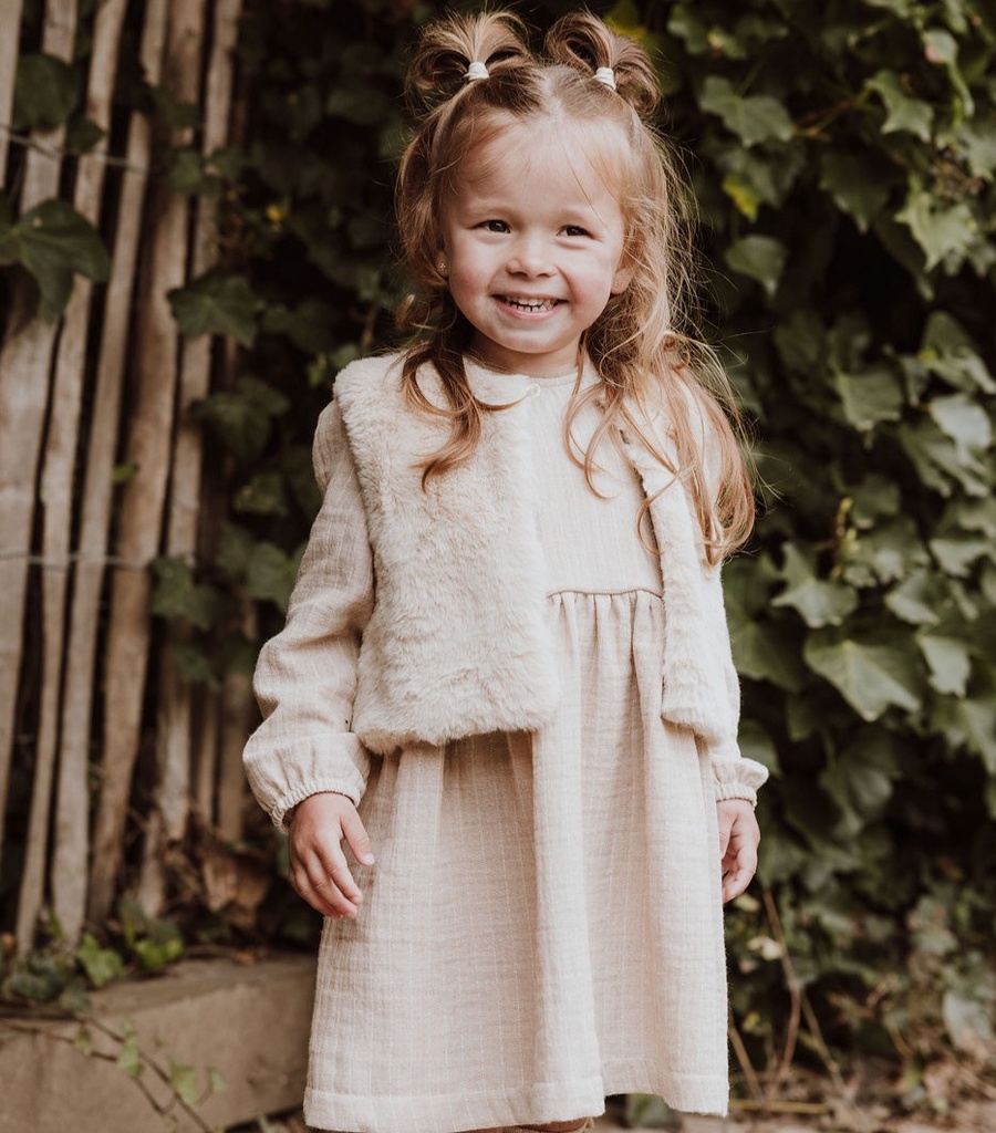 Gymp | Jurk Girls Dress Niza Beige