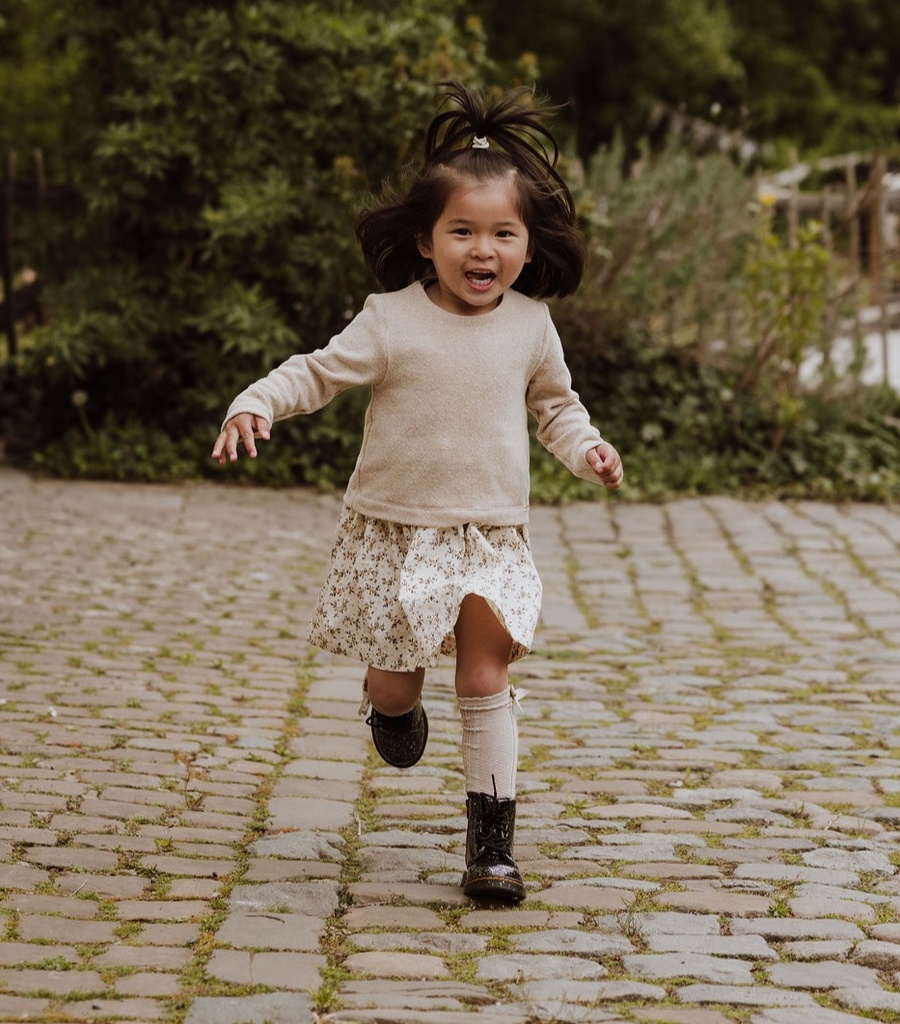 Gymp | Jurk Girls Dress Karissa Beige/Gold